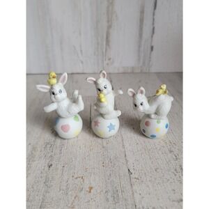 Easter mini ball bunny balance chick set home spring rabbit circus